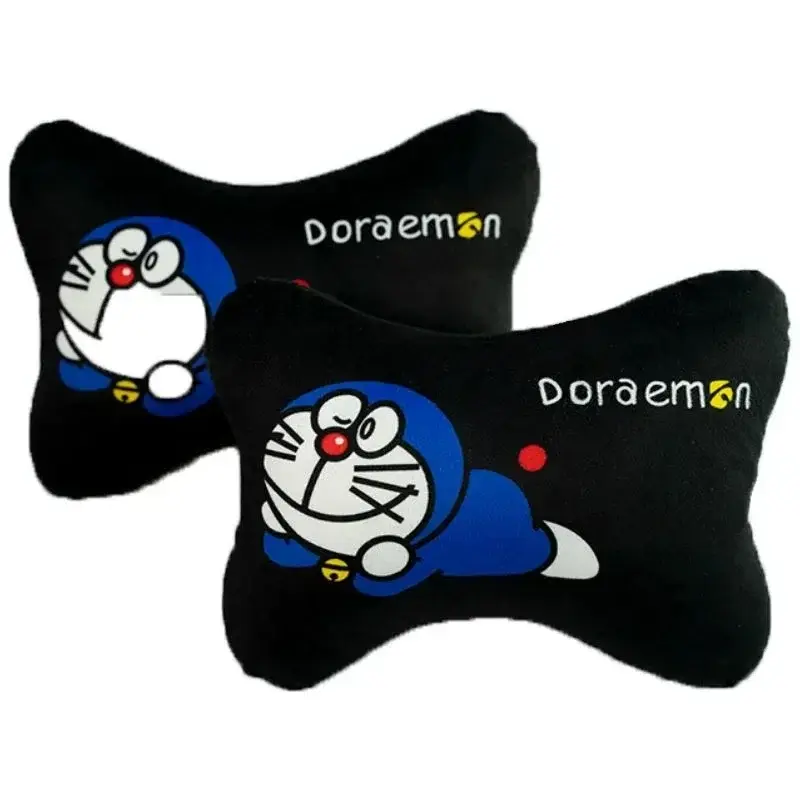 DORAEMON automobile interior decoration articles  car headrest neck protection seat pillow backrest waist backrest cartoon
