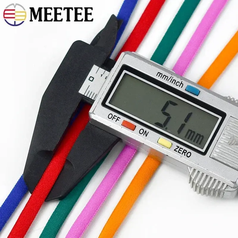 10/20Meters 3mm/5mm Nylon Elastic Band for Ear Hanger Shoes Rope Cords Strap Rubber Ribbon DIY Handmade Accessorie