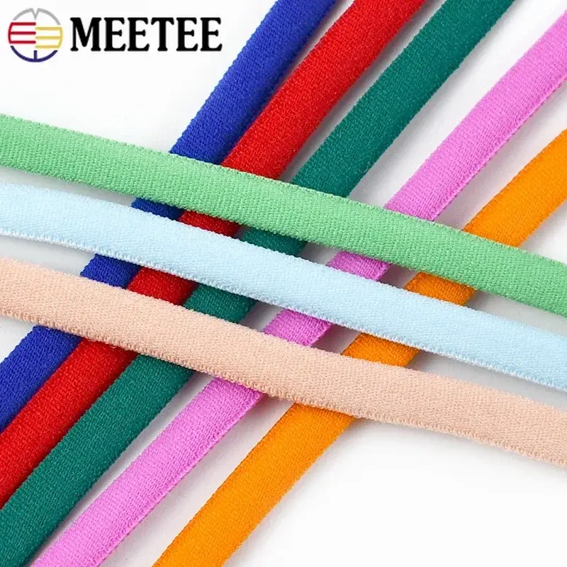 10/20Meters 3mm/5mm Nylon Elastic Band for Ear Hanger Shoes Rope Cords Strap Rubber Ribbon DIY Handmade Accessorie