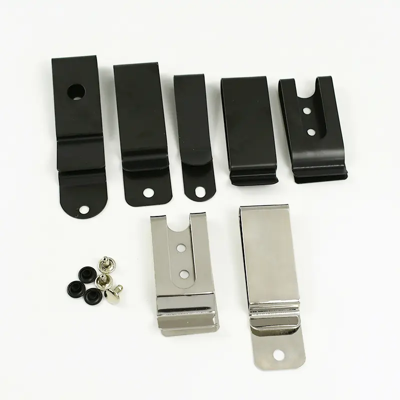 10/20/50Pcs Metal Belt Clip Buckles Wallet Hook Holster Clips Men Waistband Clasp Key Pocket Loop DIY Craft Hardware Accessories