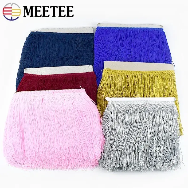 20cm 1-5Meters Tassel Fringe for Sewing Dresses Decoration Ribbon Curtains Lace Trim Band Clothes Fringes Fabric DIY Accessories