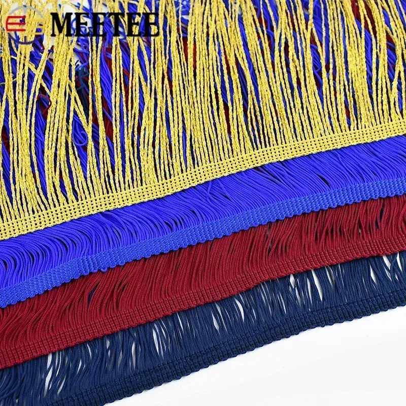 20cm 1-5Meters Tassel Fringe for Sewing Dresses Decoration Ribbon Curtains Lace Trim Band Clothes Fringes Fabric DIY Accessories