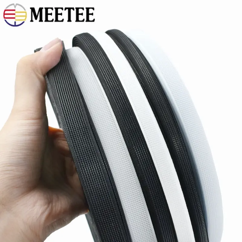 5/10Yards 6-15mm Plastic Ribbon Webbing Tapes for Underwear Bra Toys Dress Support Band  DIY Clothing Sewing Accessories