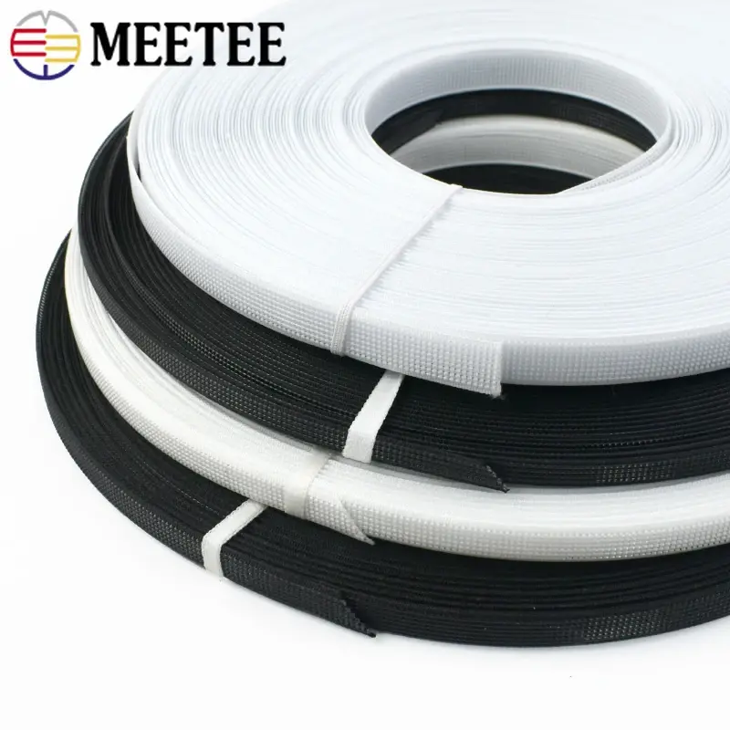5/10Yards 6-15mm Plastic Ribbon Webbing Tapes for Underwear Bra Toys Dress Support Band  DIY Clothing Sewing Accessories