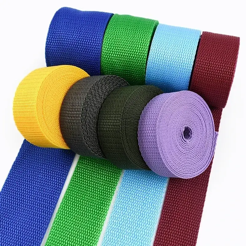 5Meters 20-50mm 1.1mm Thick Webbings Tape for Bags Strap Backpack Label Ribbon Band Clothes Bias Binding DIY Sewing Accessories