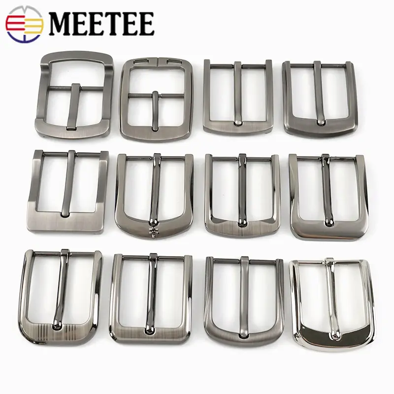 1/2/3Pcs Men Belt Buckle Metal Single Pin Buckles Jeans Waistband Decor Clasp for 33-39mm Belts DIY Leather Craft Accessories
