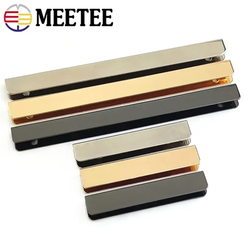 5/10Pcs 5/10cm Metal Handbag Buckles Bag Corner Protector Clasps Purse Edges Screws End Clip Hooks DIY Hardware Accessories
