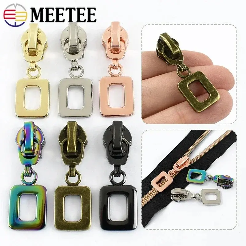 5-30Pcs 5# Zipper Slider For Nylon Zippers Tape Shoes Coat Zip Heads Bags Purse Zips Pulls Repair Kits DIY Sewing Accessories