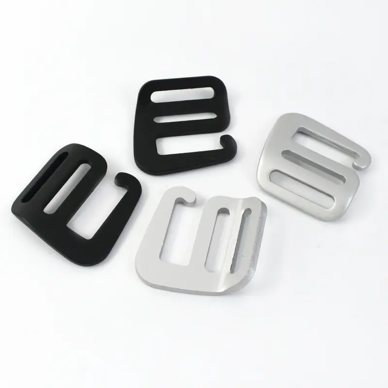 20/25mm 2/5/10Pcs Metal G Hook Buckles For Backpack Bags Clasp Tri-Glide Webbing Straps Adjust Buckle DIY Hardware Accessories
