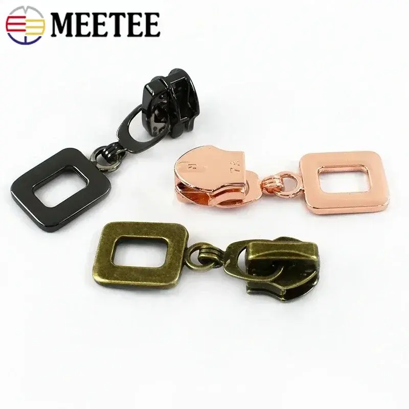 5-30Pcs 5# Zipper Slider For Nylon Zippers Tape Shoes Coat Zip Heads Bags Purse Zips Pulls Repair Kits DIY Sewing Accessories
