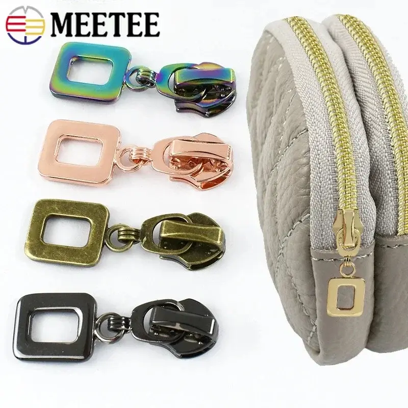 5-30Pcs 5# Zipper Slider For Nylon Zippers Tape Shoes Coat Zip Heads Bags Purse Zips Pulls Repair Kits DIY Sewing Accessories