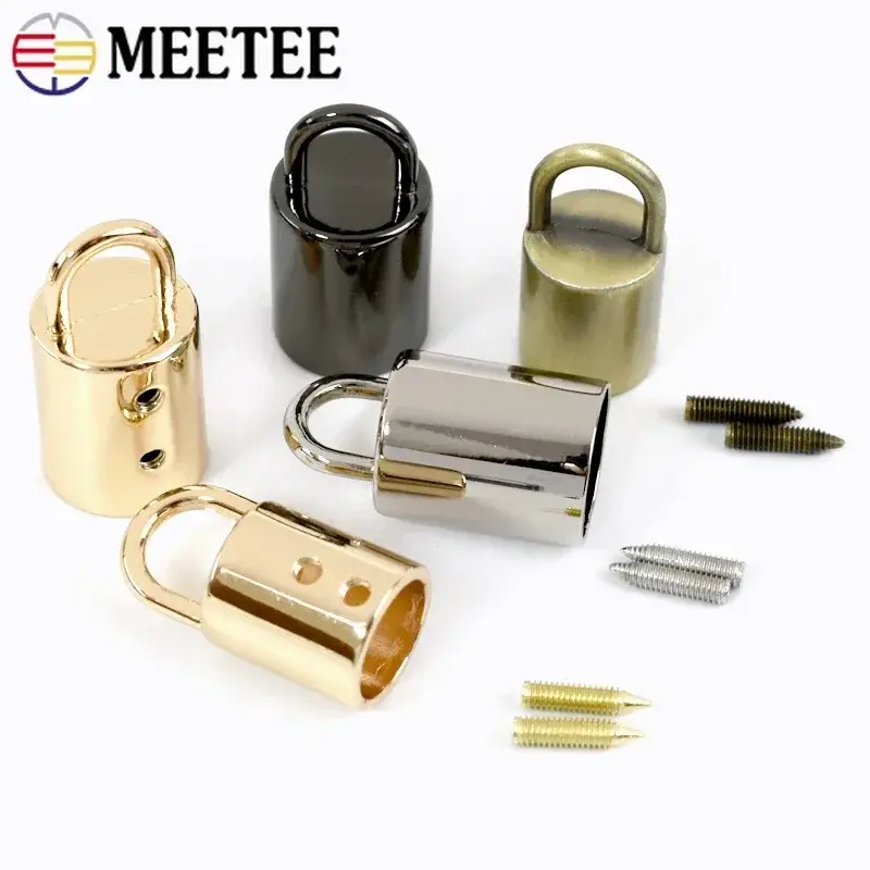 11mm/14mm 5/10/20Pcs Metal Buckles for Bag Strap Tassel Cap Clasp Hook Rope Cord Lock Handbag Connector Hanger DIY Accessories