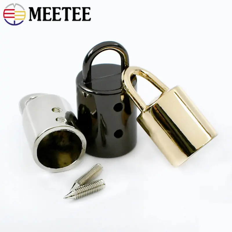 11mm/14mm 5/10/20Pcs Metal Buckles for Bag Strap Tassel Cap Clasp Hook Rope Cord Lock Handbag Connector Hanger DIY Accessories