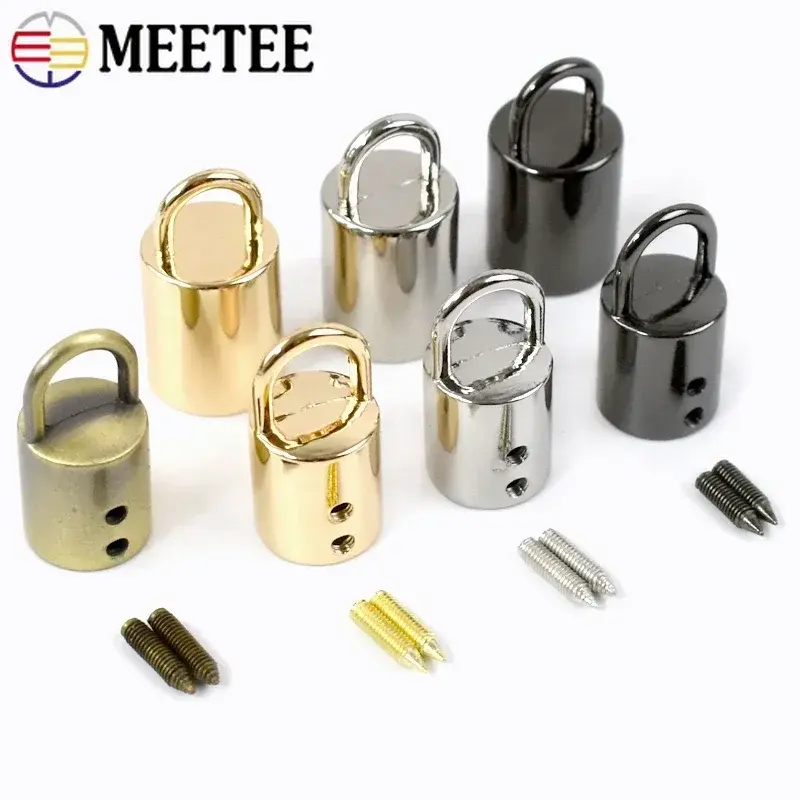 11mm/14mm 5/10/20Pcs Metal Buckles for Bag Strap Tassel Cap Clasp Hook Rope Cord Lock Handbag Connector Hanger DIY Accessories