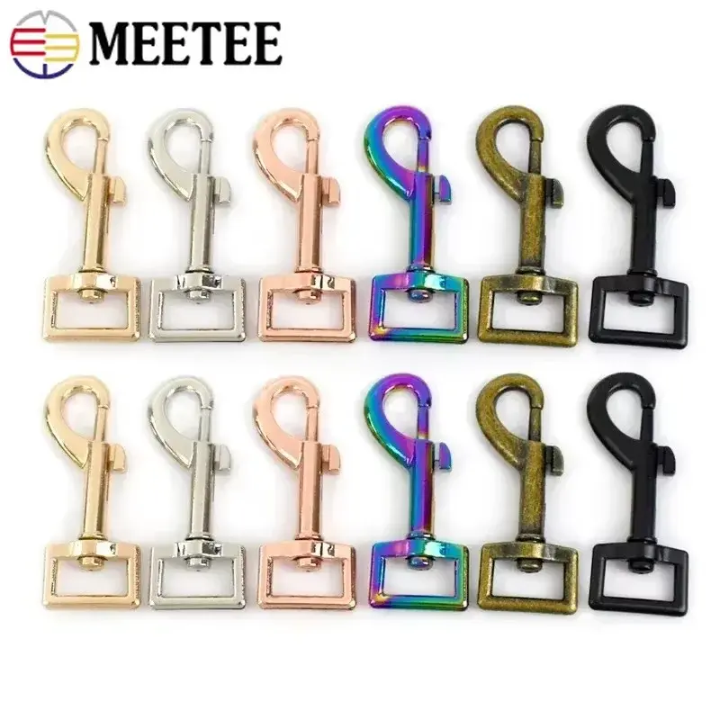2/5Pcs 15/20/25mm Bag Strap Metal Buckles Swivel Lobster Clasps Dog Collar Keychain Trigger Snaps Hooks DIY Hardware Accessories