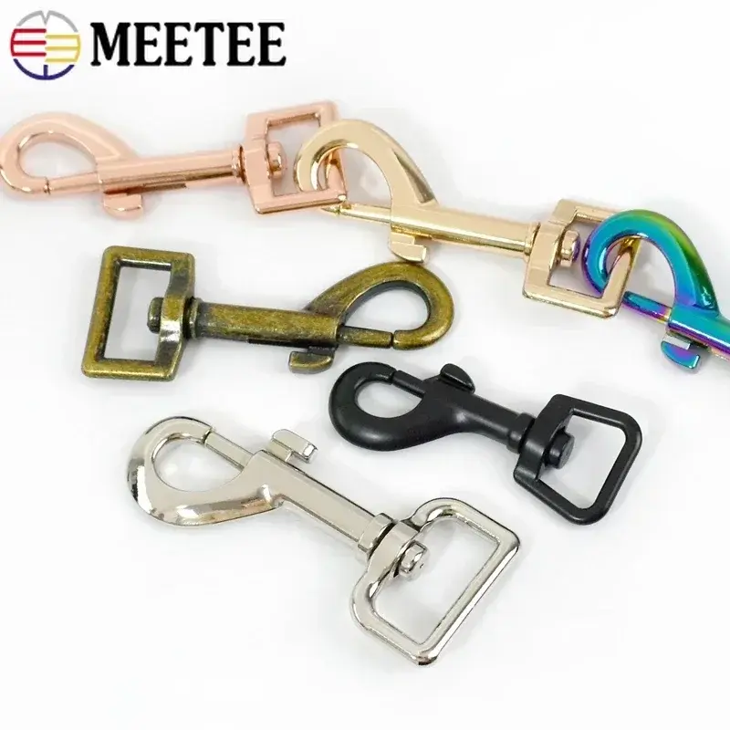 2/5Pcs 15/20/25mm Bag Strap Metal Buckles Swivel Lobster Clasps Dog Collar Keychain Trigger Snaps Hooks DIY Hardware Accessories