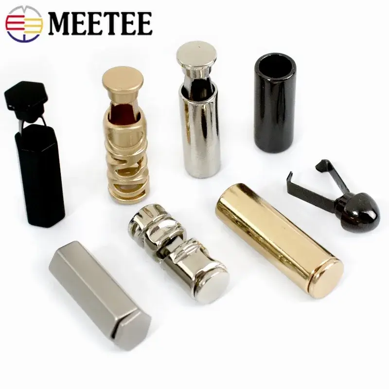 20-100Pcs Meetee Metal Cord Ends Stopper Sweater Trousers Rope Cords Lock Shoelace Drawstrings Buttons DIY Clothing Accessories