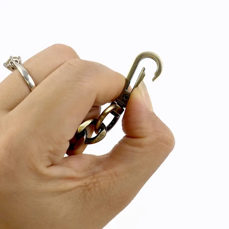8-13mm 10Pcs Metal Buckles for Bag Straps Swivel Lobster Clasps Handbag Keychain Carabiner Dog Collar Snap Hooks DIY Accessories