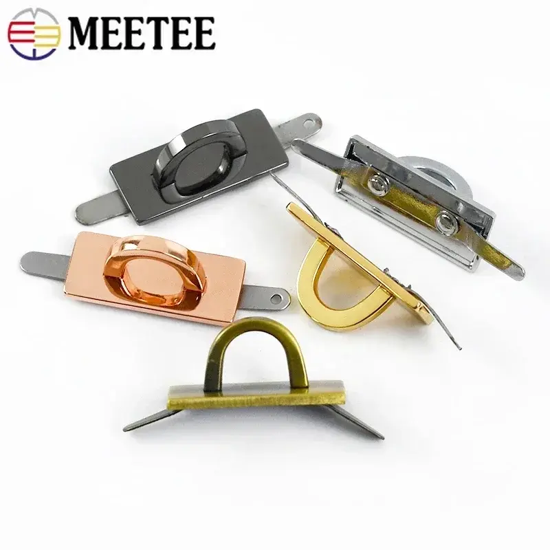 2-10Pcs Metal Buckle for Bag Strap Handbag Chain Side Clip D Ring Clasp Arch Bridge Connector Hook DIY Leather Craft Accessories