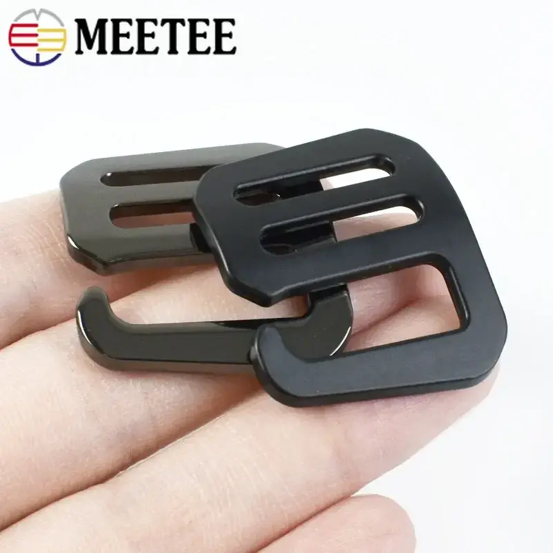 2-5Pcs 19/25/32/38mm Metal Ring Buckles Bag Backpacks Slider Adjuster Clasps Tri-Glide G Hooks DIY Luggage Hardware Accessories