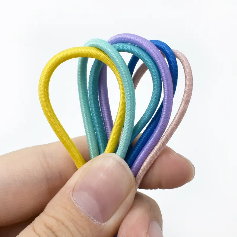 10/20Meters Meetee 2.5mm Colored Elastic Rope for Sewing Hairband Stretch Cord Clothing Craft Supplies DIY Garment Accessories