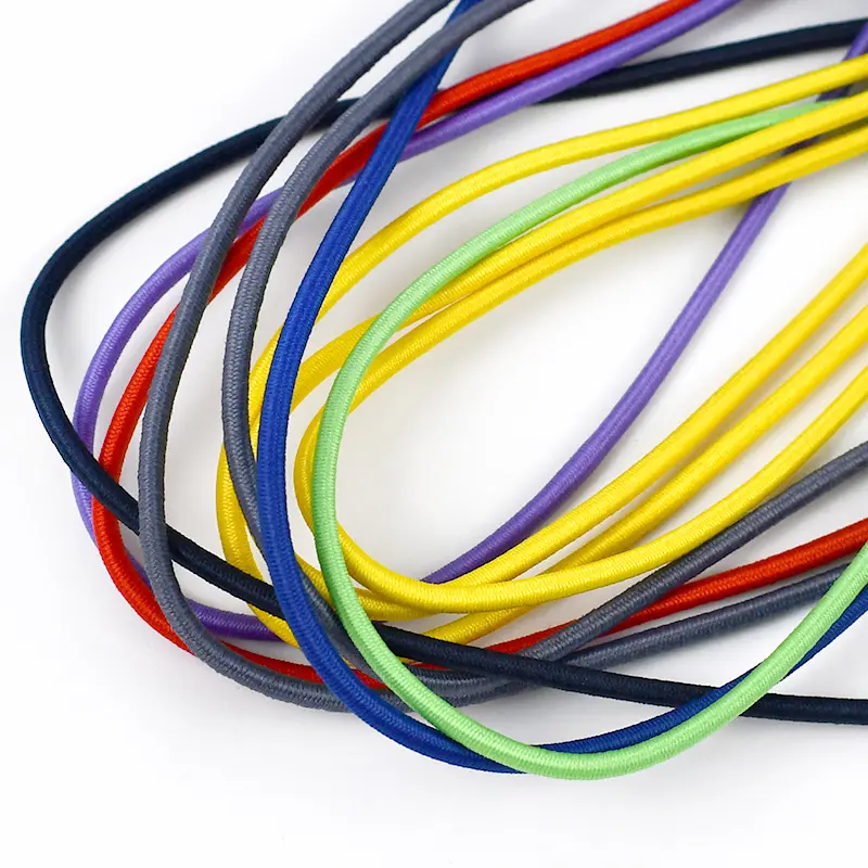 10/20Meters Meetee 2.5mm Colored Elastic Rope for Sewing Hairband Stretch Cord Clothing Craft Supplies DIY Garment Accessories