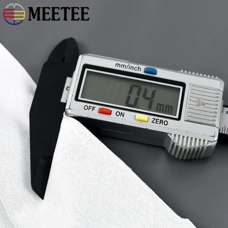 Meetee 50*145cm Shiny Glossy Soft Leather Fabric Elastic Faux PU Fabrics for Dress Clothes Cloth Material DIY Sewing Accessories