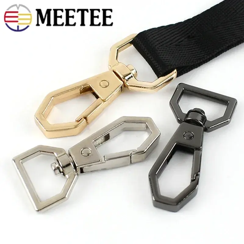 10/20Pcs 13/16/20mm Metal Buckle for Sewing Swivel Lobster Clasp Webbing Strap Clip Carabiner Snap Hook DIY Hardware Accessories