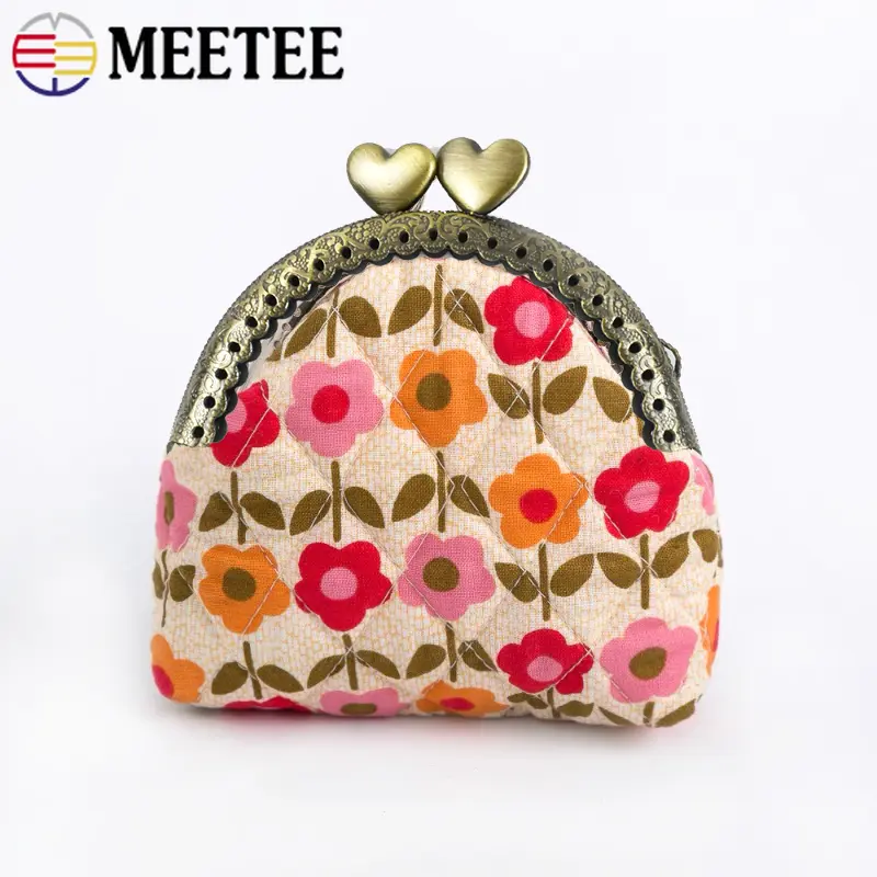 85mm 2/5/10Pcs Semicircle Metal Purse Kiss Clasp Lock Handbag Wallet Embossed Handle Frame Buckles DIY Bags Hardware Accessories