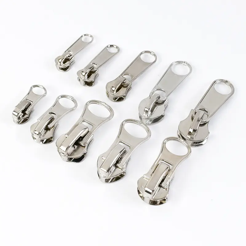 3# 5# 8# Nylon/Metal/Resin Zipper Sliders Pull Head for Bags Shoes Zippers Tape Sewing DIY Repair Kit Accessories 10-30Pcs