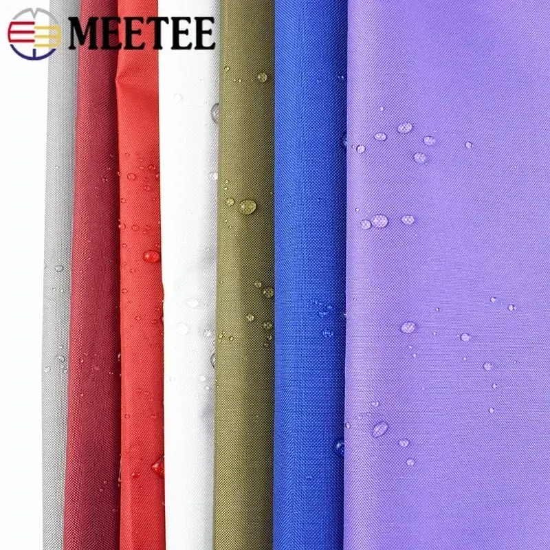 Meetee 0.16mm Thick 300D Waterproof Oxford Fabric 100x150cm Sunscreen Anti-UV Cloth for Outdoor Raincoat Tent Car Clothes Craft