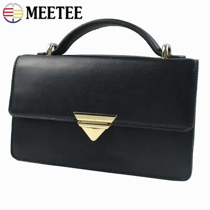 1/2/3/4Pcs 35*45mm Bag Metal Lock Buckle Twist Turn Snap Clasps Women Bags Decorative Closure Buckles DIY Hardware Accessories