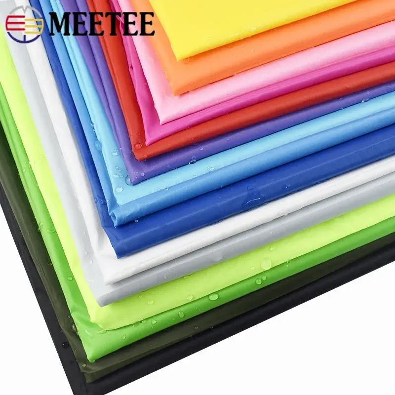 Meetee 100/200/300/500X150cm 190T Showerproof Fabric Coated Thin Waterproof Cloth DIY Handmade Umbrella Kit Tent Accessories