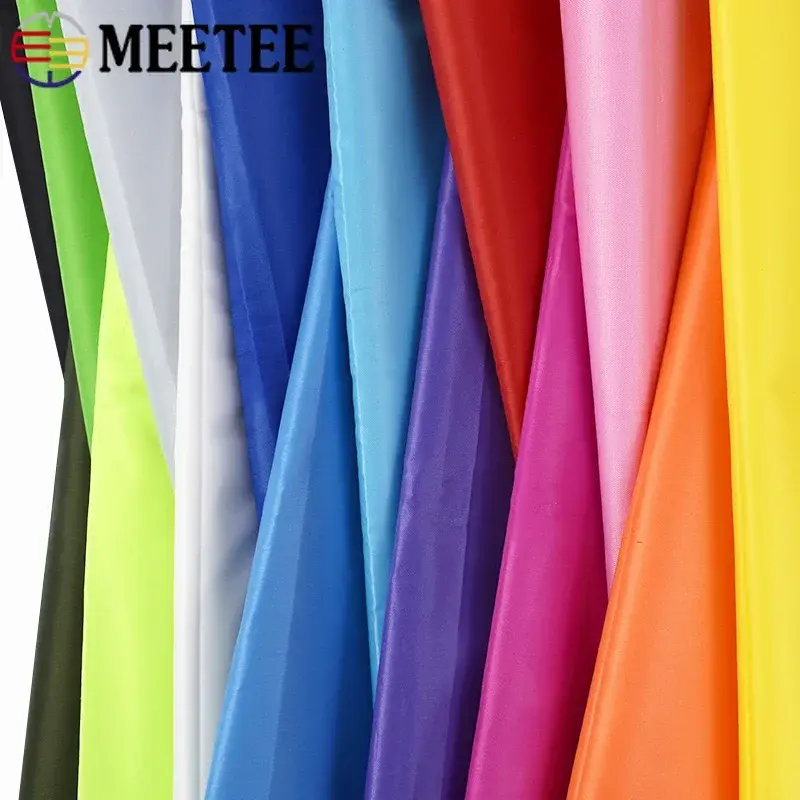 Meetee 100/200/300/500X150cm 190T Showerproof Fabric Coated Thin Waterproof Cloth DIY Handmade Umbrella Kit Tent Accessories