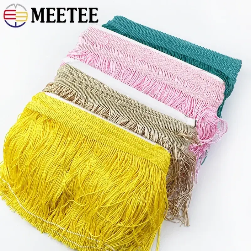 5M 10-30cm Tassel Fringes for Clothes Garment Decorative Ribbons Fringe Fabric Dress Curtain Lace Trims DIY Sewing Accessories