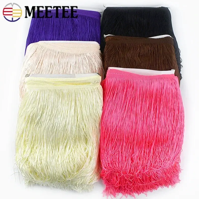 5M 10-30cm Tassel Fringes for Clothes Garment Decorative Ribbons Fringe Fabric Dress Curtain Lace Trims DIY Sewing Accessories