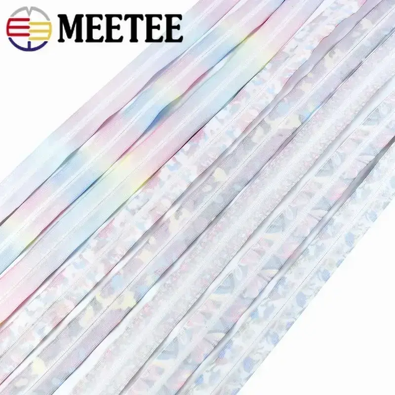 1-10M 5# Nylon Coil Zipper By The Meter For Sewing Bag Jacket Zips Tape Repair Kit DIY Shoes Garment Decoraction Zip Accessories