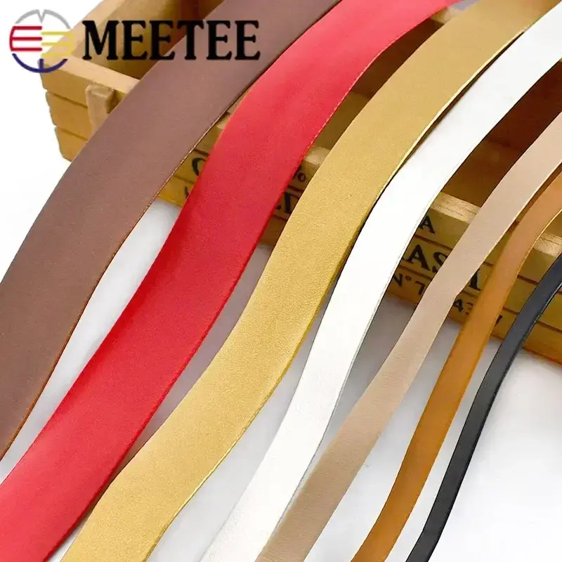 5Meters 5-30mm Synthetic PU Leather Cord Bag Sewing Ribbon Tapes Clothing Bias Binding Decoration Rope DIY Garment Accessories