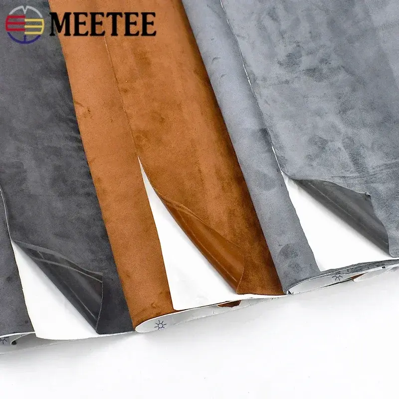 20x30-100*143cm Synthetic Leather Self-adhesive Fabric Suede Adhesive Fabrics By Meter Car Interior Door Velvet Cloth DIY Trims