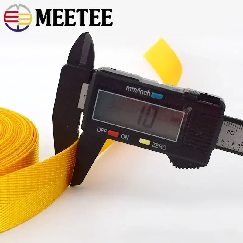 5Meters 20-38mm 1mm Thick Nylon Webbing Band Safety Belt Tape Ribbon For Sewing Bags Strap Backpack Bias Binding DIY Accessories