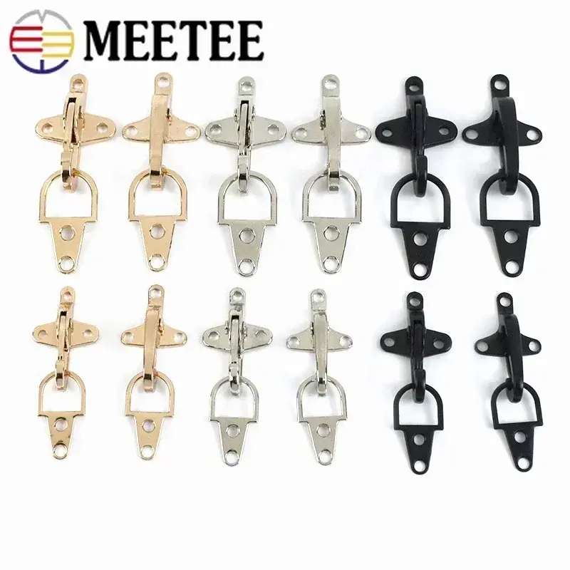 2-5Pc 4/5cm Metal Buckle For Coat Down Lobster Clasp Bag Belt Strap Connector Clip Jacket Buckles DIY Sewing Clothes Accessories