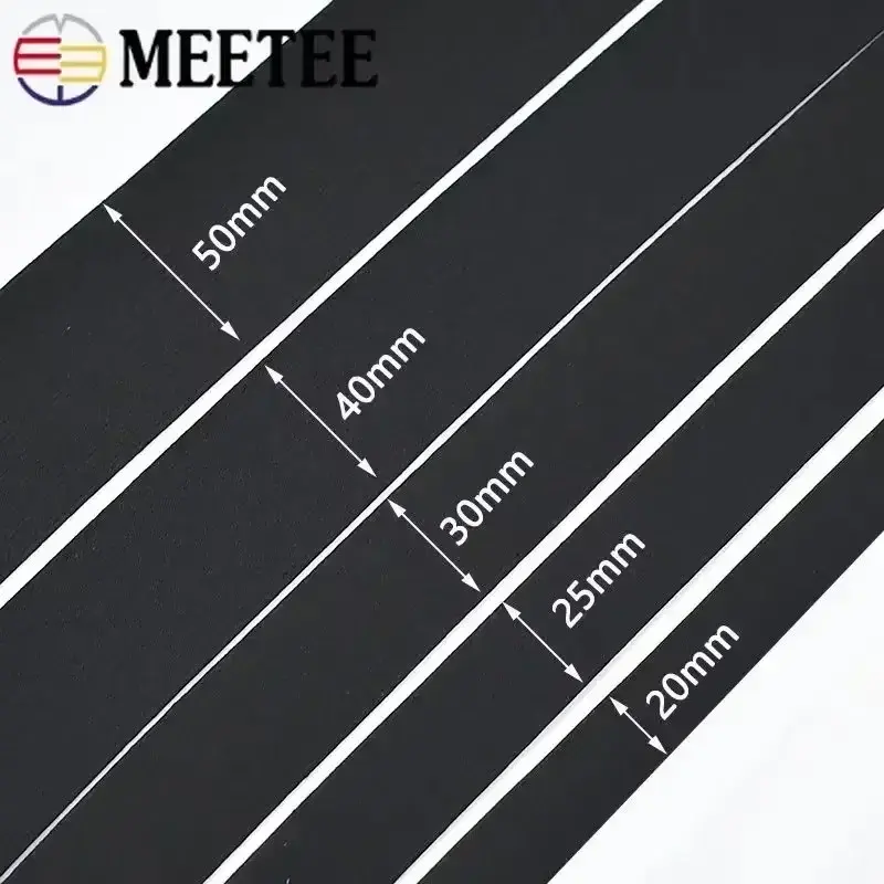 5/8M 20/25/30/40/50mm Elastic Band For Waistband Pants Ribbon Stretch Webbing Rubber Cord Tape DIY Clothes Sewing Accessories