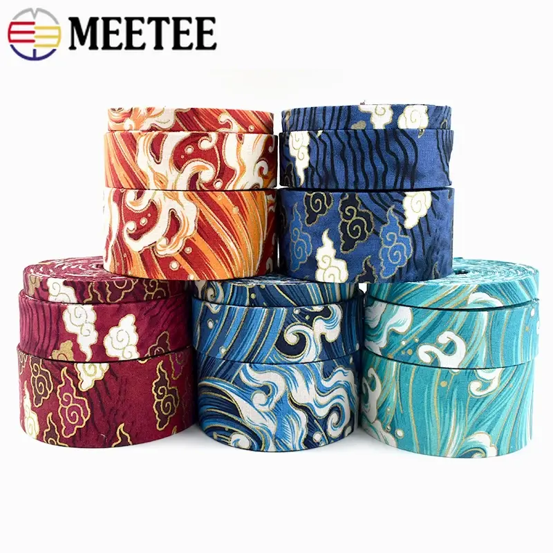 5Yards 10mm/25mm/40mm Jacquard Ribbon Bags Strap Decoration Band Clothes Headwear Lace Dog Collar Webbing DIY Sewing Accessories