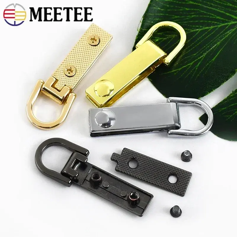 2-10Pcs 48mm Metal Buckles For Handbag Strap D Ring Hooks Bag Belt Screw Clasp Pet Collar Webbing Hook DIY Hardware Accessories