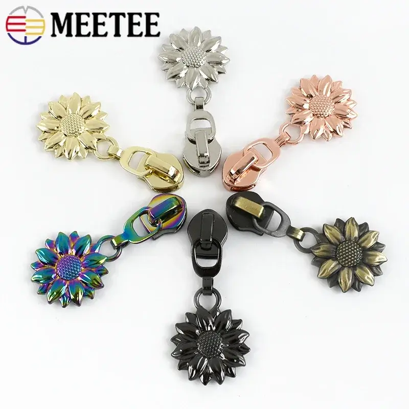 5-20Pcs 5# Nylon Zipper Slider for Zippers Closure Bags Pocket Zips Puller Heads Zip Repair Kits DIY Garment Sewing Accessories
