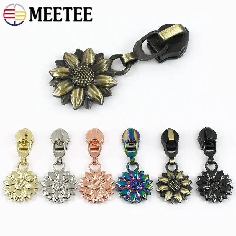 5-20Pcs 5# Nylon Zipper Slider for Zippers Closure Bags Pocket Zips Puller Heads Zip Repair Kits DIY Garment Sewing Accessories