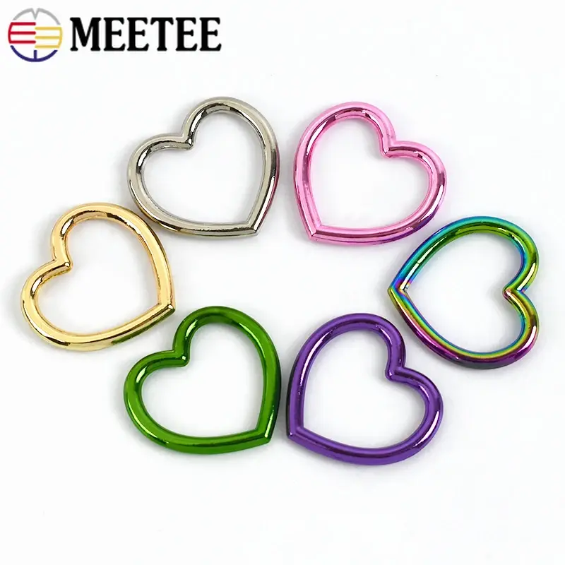 5/10/20Pcs Metal Ring Buckles for Bag Strap Webbing O Rings Buckle Handbag Chain Loop Hooks Connector DIY Hardware Accessories