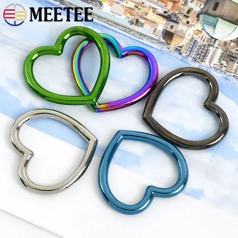 5/10/20Pcs Metal Ring Buckles for Bag Strap Webbing O Rings Buckle Handbag Chain Loop Hooks Connector DIY Hardware Accessories