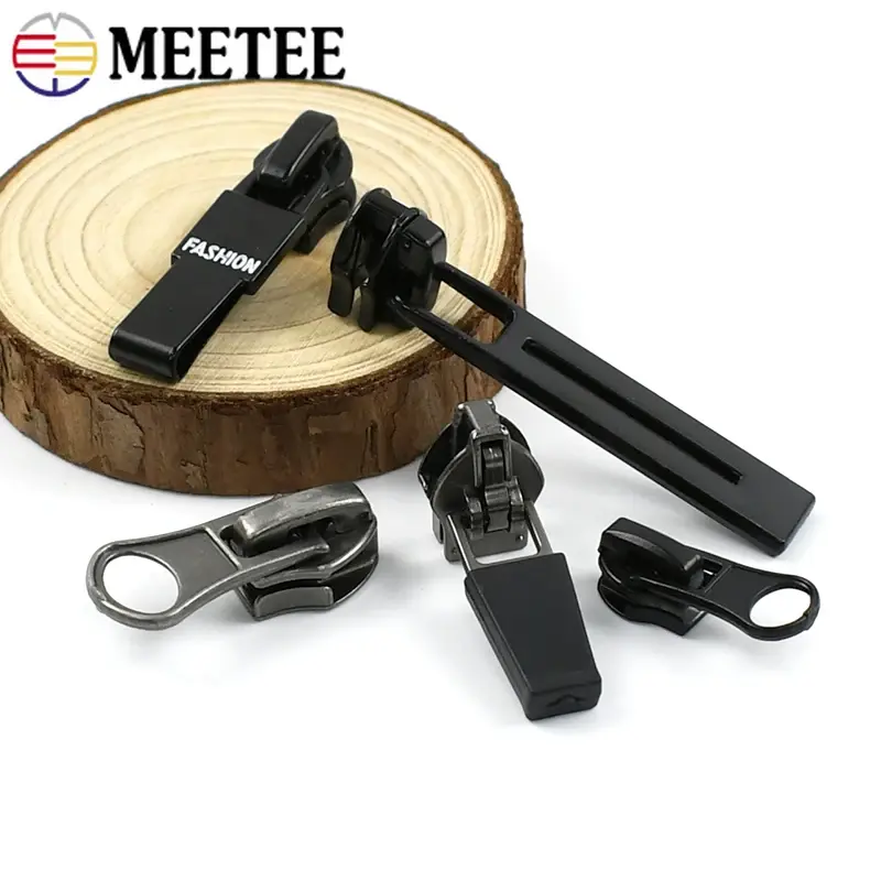 Reverse Zipper Sliders 3#5#8#10# 10-20Pcs Waterproof Nylon Tent Jacket Camping Sewing Fastener DIY Craft Repair Hardware Parts