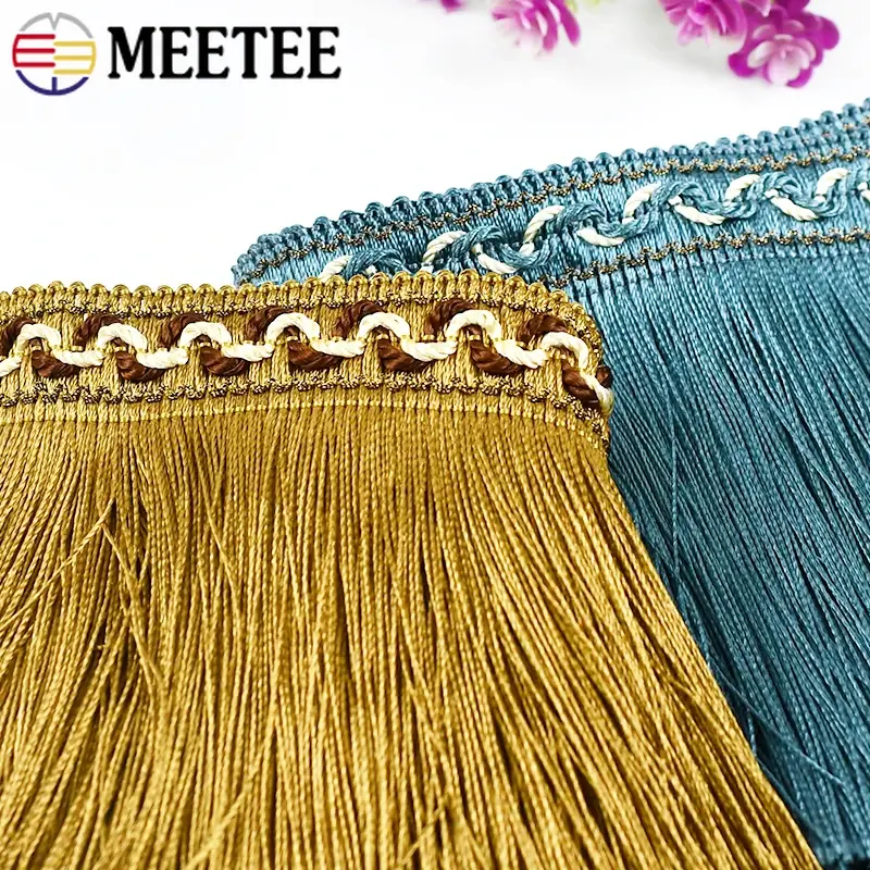 1/2M Tassel Fringe for Curtain Garment Lace Trims Band Bag Clothing Tassels Trimming Decoration Ribbon DIY Sewing Accessories